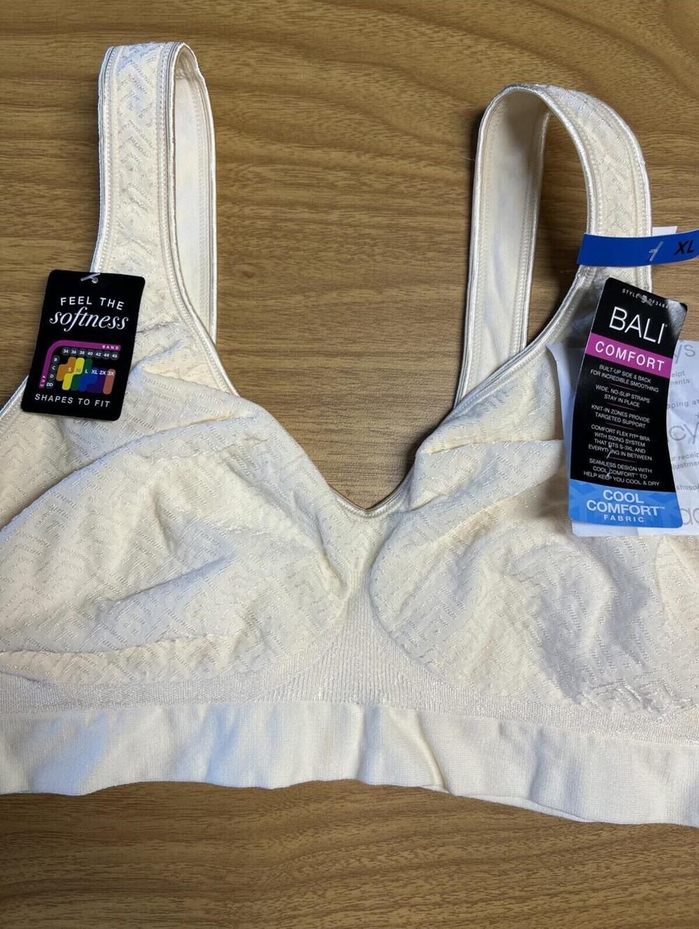 Bali Comfort Revolution Comfort Flex Fit Seamless 2-ply Wireless Bra (INT2)
